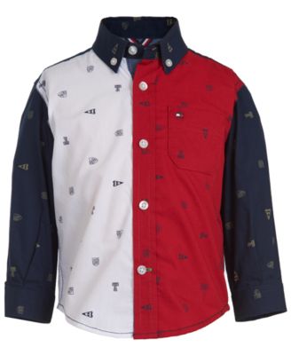 tommy printed shirts