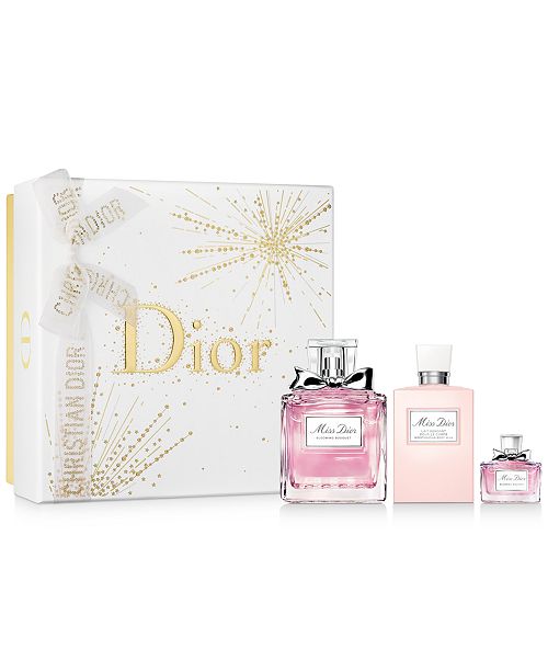Dior 3 Pc Miss Dior Blooming Bouquet Eau De Toilette Gift Set Reviews All Perfume Beauty Macy S