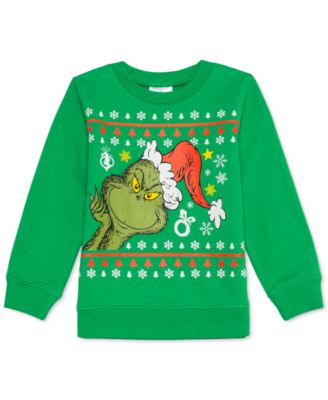 kids grinch hoodie