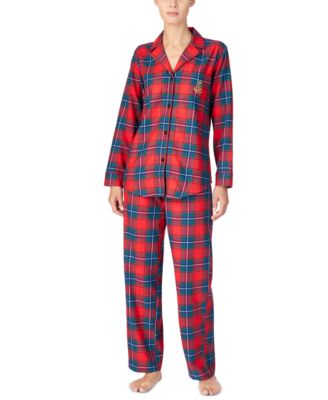Brushed Twill Pajama Set 