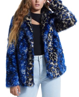 faux fur guess