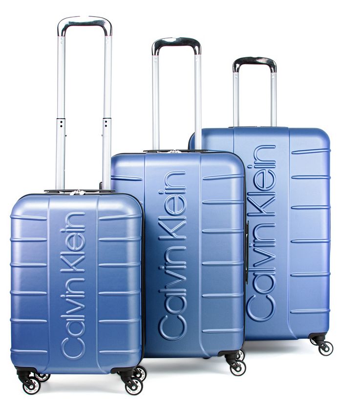 Calvin Klein Bowery 3Pc. Hardside Luggage Set & Reviews Luggage Sets