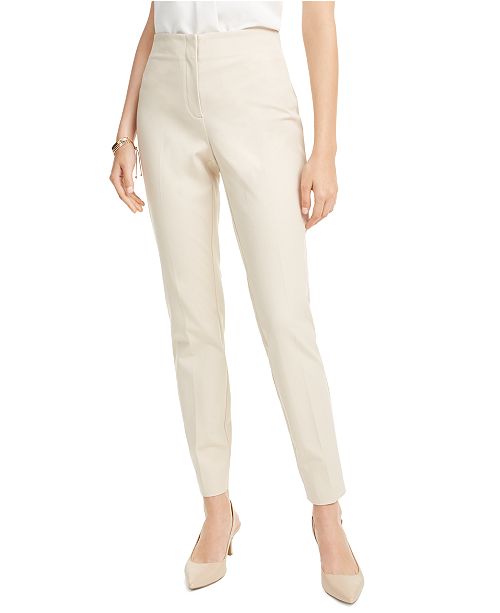 Alfani Petite Comfort Waist Skinny Pants Created For Macy S Reviews Pants Petites Macy S