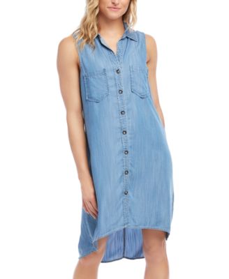 casual chambray dress