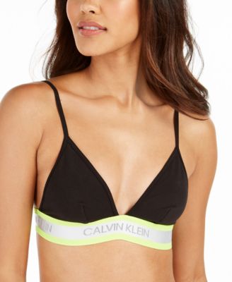 calvin klein neon unlined bralette