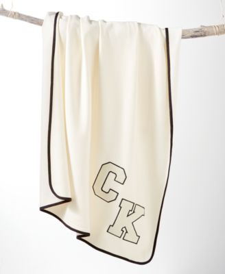 calvin klein varsity throw