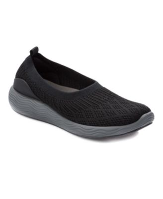 stretch knit slip on shoes