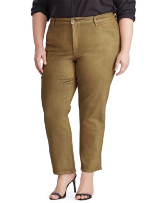 lauren ralph lauren regal straight ankle jeans