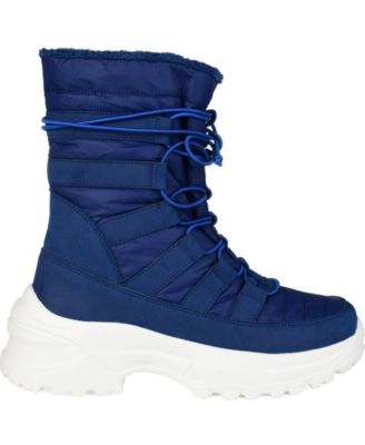 macy's winter white boots