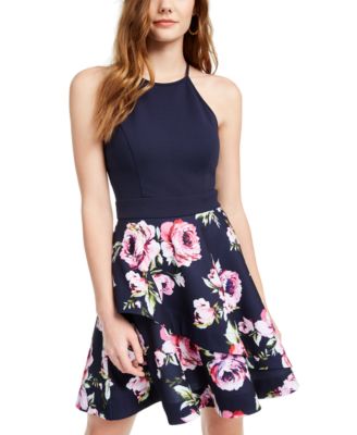 macys halter dress