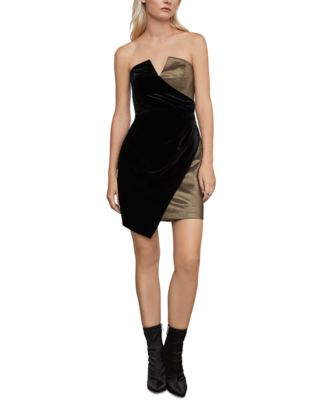 bcbg black dress macys