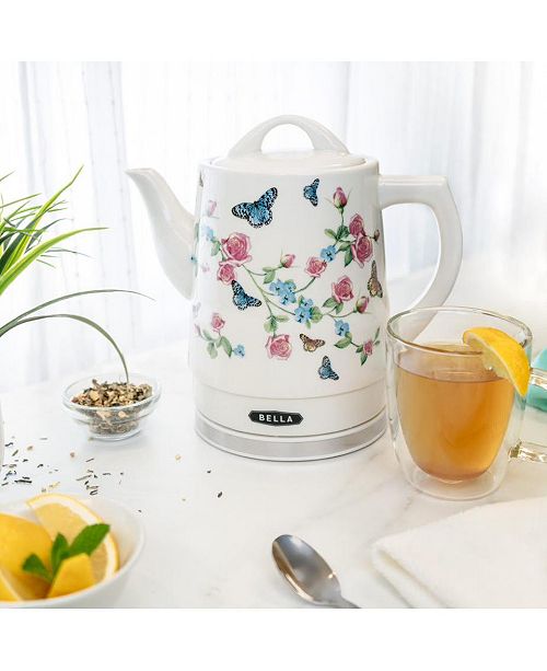 Bella 1 5 L Ceramic Electric Kettle Reviews Home Macy S