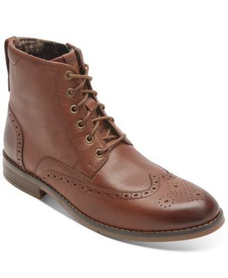 rockport wingtip boots