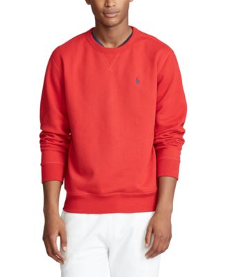 polo crewneck sweatshirt mens