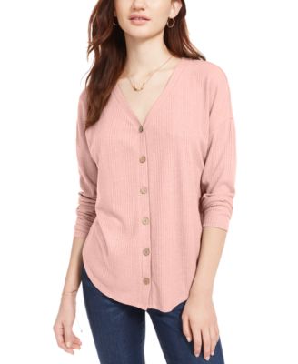 pink tops at macys