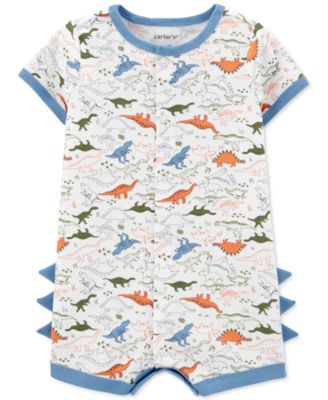 baby boy dinosaur romper