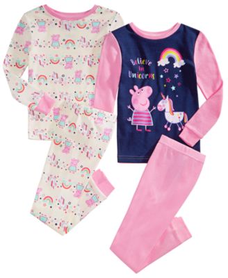 peppa pig baby pajamas