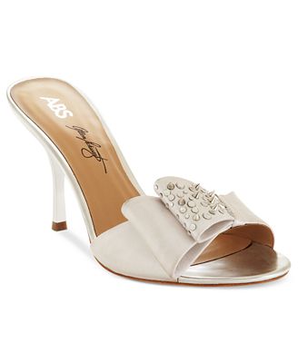 ABS by Allen Schwartz Dalila Slide Sandals - Shoes - Macy's