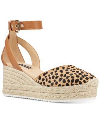 nine west platform wedges