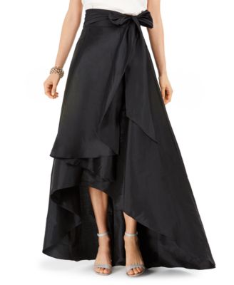 mid length satin skirts macys