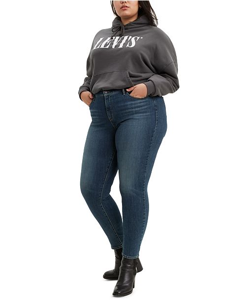 Levi S Trendy Plus Size 311 Shaping Skinny Jeans Reviews Jeans Plus Sizes Macy S