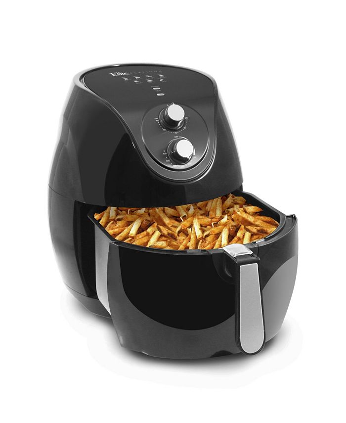 Elite Platinum 6.5Qt. Air Fryer with Adjustable Timer and Temperature