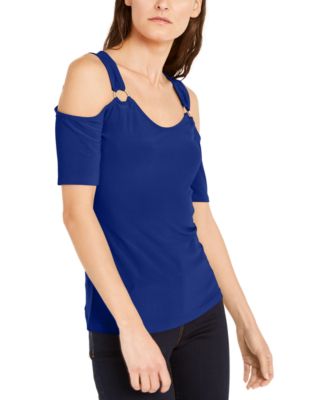 macy's inc off the shoulder tops