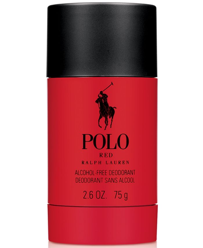 Ralph Lauren Men S Polo Red Alcohol Free Deodorant 2 6 Oz Reviews All Cologne Beauty Macy S
