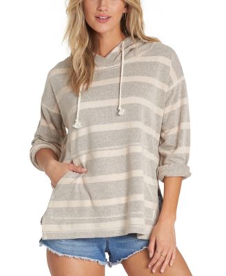 striped beach hoodie