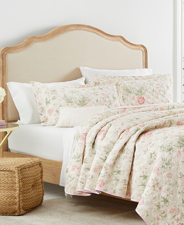 Laura Ashley Breezy Floral Full Queen Quilt Set Reviews Quilts Bedspreads Bed Bath Macy S Laura ashley joy reversible quilt set king gray you can find out more details at the link of the image this in 2020 bed linens luxury king laura ashley reversible sage green floral queen 3 piece quilt bedspread set lauraashley laura ashley bedding quilt sets laura ashley rowland. macy s