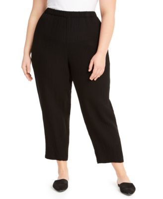 eileen fisher plus size pants