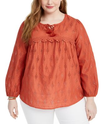 macy's style & co blouses