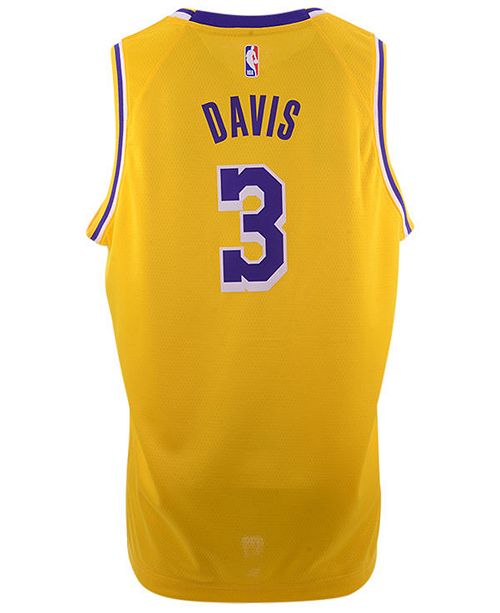 Nike Big Boys Anthony Davis Los Angeles Lakers Icon Swingman Jersey Reviews Sports Fan Shop By Lids Men Macy S