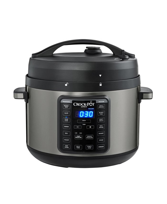 CrockPot 10Qt. Express Crock MultiCooker with Easy Release Steam