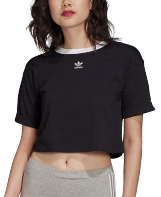 adidas Women's Cotton Cropped T-Shirt 