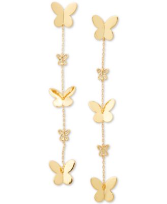 butterfly earrings kate spade