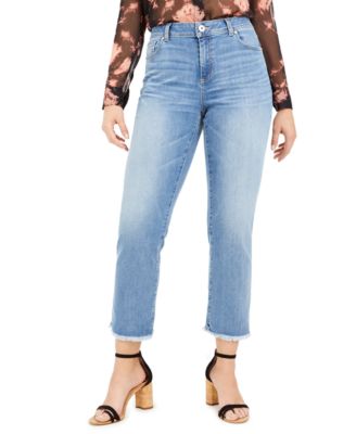 inc curvy fit straight leg jeans