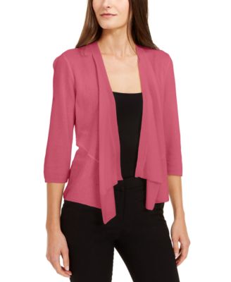 alfani open front cardigan