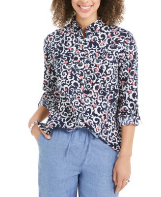 macys petite charter club tops