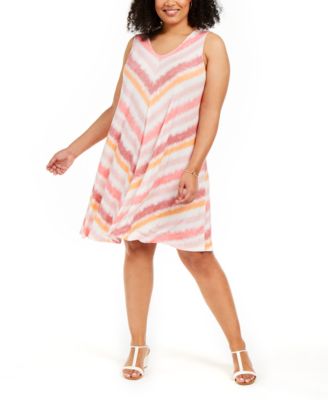 macys swing dress