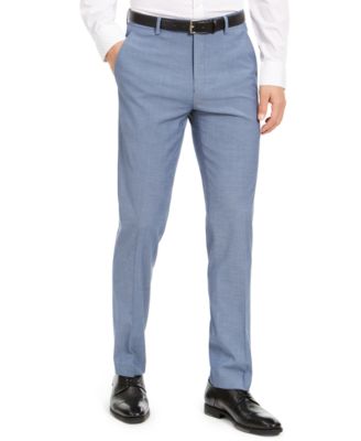 white slim fit dress pants mens