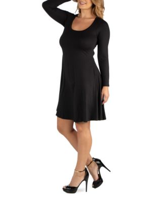 plus size shirt dresses with sleeves