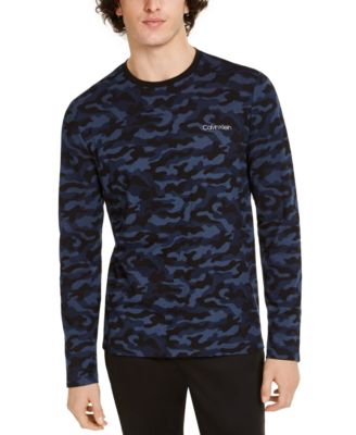 calvin klein men's long sleeve t shirts