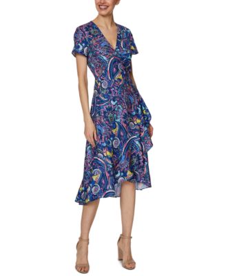 laundry by shelli segal wrap dress