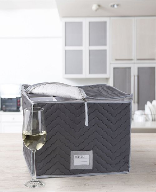 Richards Homewares China Storage Deluxe Stemware Chest Reviews Home Macy S
