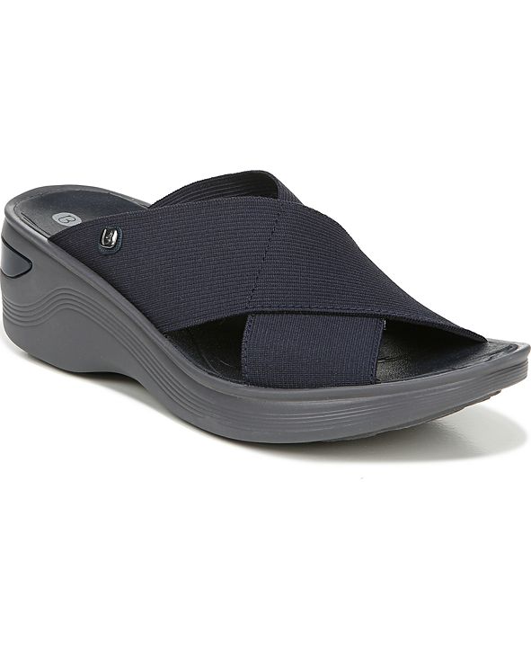 Bzees Desire Washable Wedge Slides & Reviews - All Women's Shoes ...