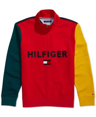 tommy hilfiger mock neck sweatshirt