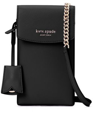 kate spade black leather crossbody bag