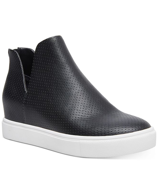 steve madden girls wedge sneakers
