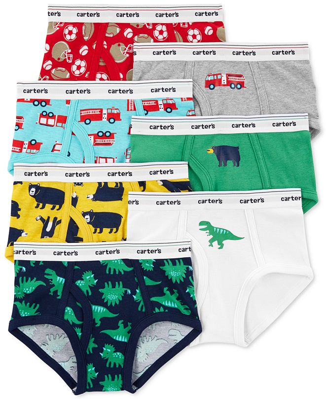 Carter's Boys 7Pk. Cotton Printed Briefs & Reviews Underwear & Socks
